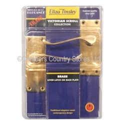 Eliza Tinsley Door Handles Lever Latch Brass