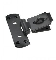 Eliza Tinsley Hasp & Staple Vertical Light 6" Black