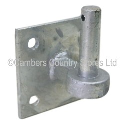 Eliza Tinsley Gate Hanger On Square Plate 3/4" Pin Galv