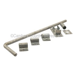 Eliza Tinsley Garage Door Bolt Round Galvanised