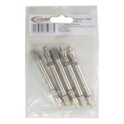Connect Tyre Valve Extension Rigid Type 76.0mm 5 Pack