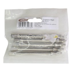 Connect Tyre Valve Extension Rigid Type 112mm 5 Pack