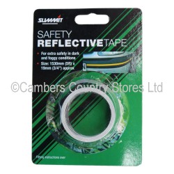 Summit Safety Reflective Tape 5 x 3/4"  Red