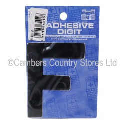 Self Adhesive Digit / Letter Black