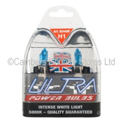 Ultra Power Xenon Auto Bulbs H1 x 2 Pack