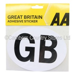 AA Great Britain Badge Self Adhesive