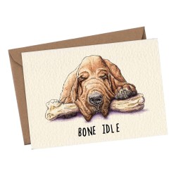 Bewilderbeest Greeting Card Bone Idle