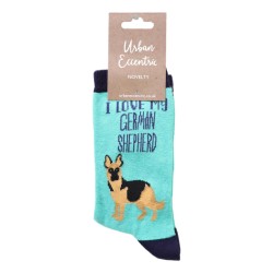 Urban Eccentric Socks I Love My German Shepherd