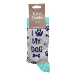Urban Eccentric Socks I Love My Dog