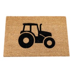 Artsy Coir Door Mat Tractor 60 x 40cm