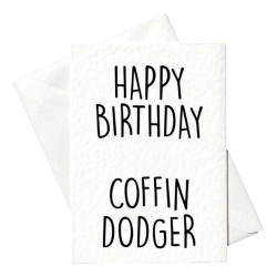 Prickly Greeting Cards Coffin Dodger