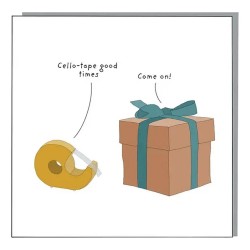 Not At All Jack Greeting Card Cellotape