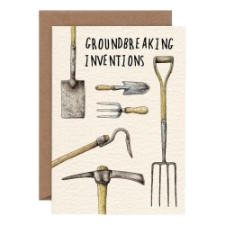 Bewilderbeest Greeting Card Groundbreaking Inventions