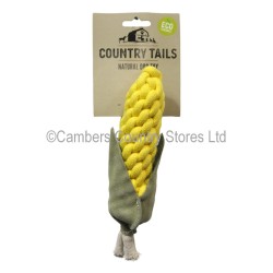 Country Tails Natural Dog Toy Rope Corn On Cob