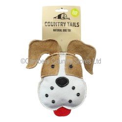 Country Tails Natural Dog Toy Brown & White Beagle