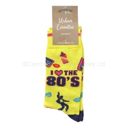 Urban Eccentric Socks I Love The 80s