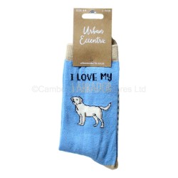 Urban Eccentric Socks I Love My Labrador