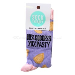 Smiling Faces Pair Of Socks 80 Percent Goddess 20 Pasty