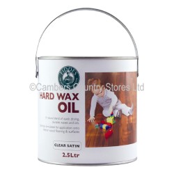 Fiddes Hard Wax Oil Clear Satin 2.5 Litre