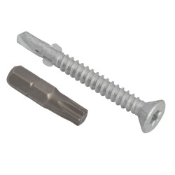 Techfast Timber To Steel Screws Light Duty 100 Pack