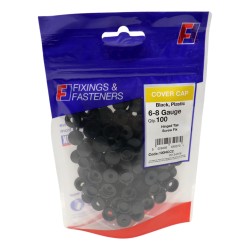 Screw Caps Hinged No.6-8 100 Pack