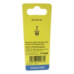 Spectre Hex Nut Driver Bit