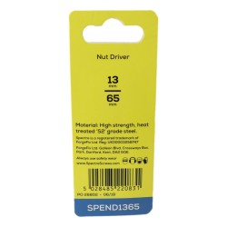 Spectre Hex Nut Driver Bit