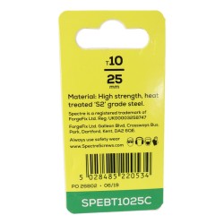 Spectre Screwdriver Bits Torx 25mm x 2 Pack