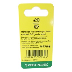 Spectre Screwdriver Bits Torx 25mm x 2 Pack