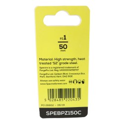 Spectre Screwdriver Bits Pozi 50mm x 2 Pack