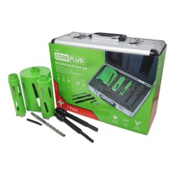 Coreplus Diamond Core Drill Assorted Set 7 Piece