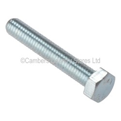 Hex Head Set Screw Bolt BZP M8