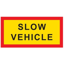 Truck & Trailer Marker Board Type 5 Slow Vehicle 1 x Pair