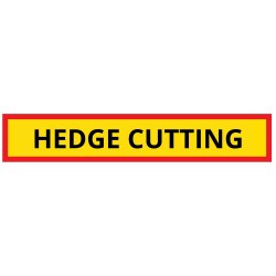 Truck & Trailer Marker Board Type 4 Hedge Cutting