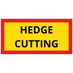 Truck & Trailer Marker Board Type 5 Hedge Cutting 1 Pair