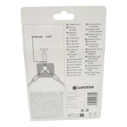 Gardena Twin Tap Connector Basic 26.5mm