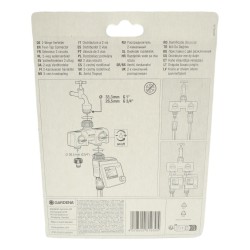 Gardena Twin Tap Connector Premium 26.5mm