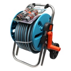 Gardena Hose Trolley Clever Roll Small Set 25m