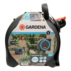 Gardena Dual Hose Box Set 25m