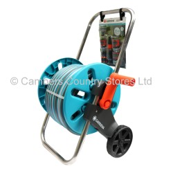 Gardena Hose Trolley Clever Roll Small Set 25m