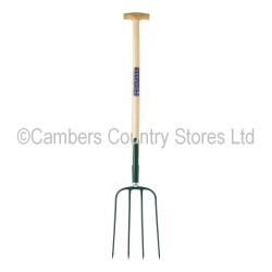 Compass Manure Fork 4 Prong T Handle