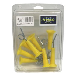 Electric Fence Pigtail Insulators 8 Pack