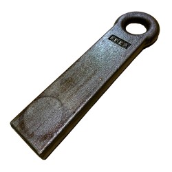 Trailer Ring Hitch Heavy Duty Steel 16" Straight