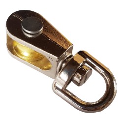 Single Swivel Pulley 1/2"