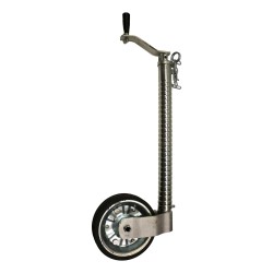 Jockey Wheel 48mm Ribbed Plant Trailer Type