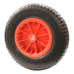 Puncture Proof Wheel Plastic Rim 4.00-8