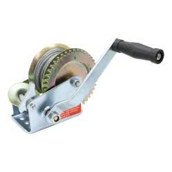 Hand Winch 15 Metre Cable & Hook 450kg