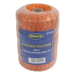 Electric Fencing Polywire 3 Strand 500m