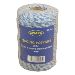 Electric Fencing Polywire 6 Strand 250m