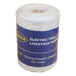 Electric Fencing Polywire 6 Strand 400m